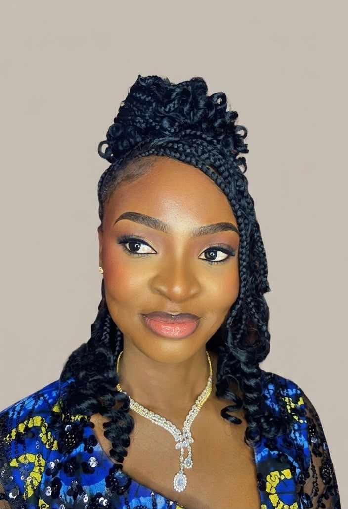 Soft glam makeup transformation by Olaedora