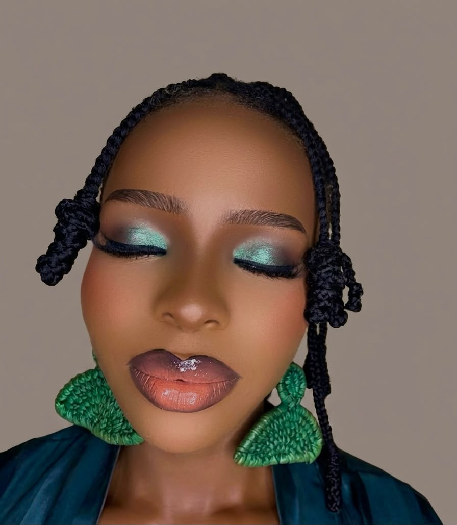 Photoshoot and editorial makeup